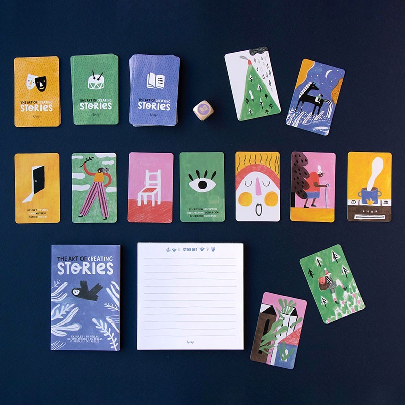 juego de cartas de contar historias
